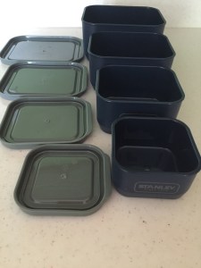 These great containers are very sturdy and nest together when you're not carrying stuff in them.